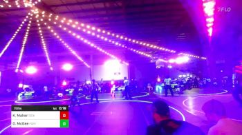 70 lbs 5th Place - Kolter Maher, Dickinson WC vs Delaney McGee, Fort Lupton WC