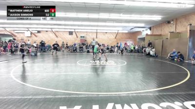 78 lbs Consi Of 4 - Matthew Amelio, North Coldwell vs Jaxson Simmons, Elizabethville