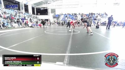 115 lbs Round 1 (4 Team) - Kayd Davis, SEK Elite vs Carson Nichols, Untouchables Purple