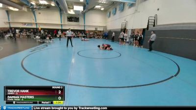 113 lbs Round 2 (10 Team) - Trevor Hank, Sidney vs Damian Masters, Fossil Ridge