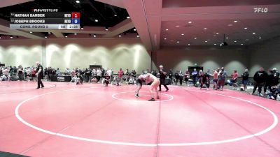 150 lbs Cons. Round 5 - Nathan Barber, New York vs Joseph Brooks, New York