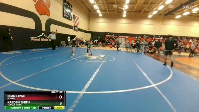 126B Round 3 - Kaeden Smith, Tongue River vs Sean Lowe, Powell