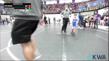 52 lbs Consi Of 16 #2 - Kye White, Smith Wrestling Academy vs David Island, OKC Saints Wrestling