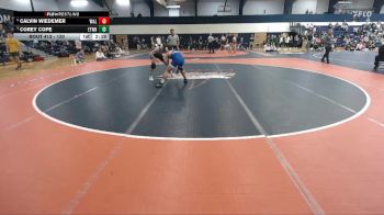 133 lbs Cons. Semi - Corey Cope, Elizabethtown vs Calvin Wiedemer, Washington And Lee