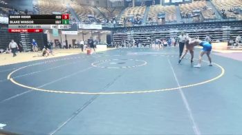 165 lbs Cons. Round 4 - Blake Winsor, Unattached vs Ender Rider, Fort Hays State
