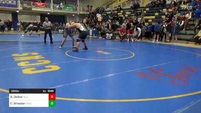 285 lbs Consy 3 - Brycen Delker, Williamsport vs Eli Wheeler, Parkersburg South-WV