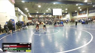 157 lbs Cons. Round 2 - Angel Gonzalez, Capistrano Valley vs Dominic Sanchez, Clovis West