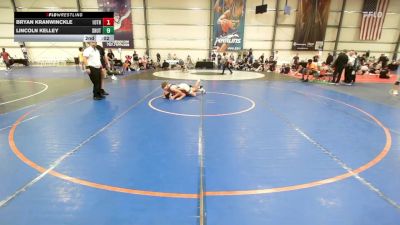 145 lbs Round Of 64 - Justin McGarrigle, 10th Planet Black vs Peyton Cox, Team Shutt Godzilla