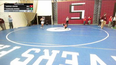 152 lbs Consi Of 8 #2 - Sophia Lentini, Westfield vs Karolina Rivera, Putnam