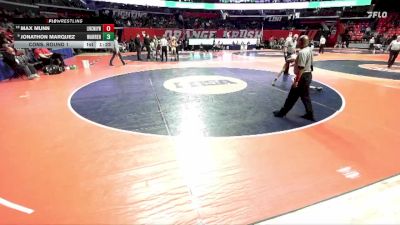 3A 120 lbs Cons. Round 1 - Max Munn, New Lenox (Lincoln-Way West) vs Jonathon Marquez, Gurnee (Warren)