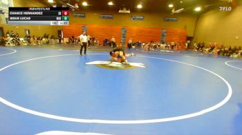 150 lbs Semifinals (4 Team) - Jesus Lucas, Madera vs Chance Hernandez, South Bakersfield