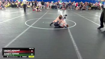 72 lbs Finals (2 Team) - Barrett Sterner, Ohio Gold 10k vs Vincent Weingart, Donahue WA Black