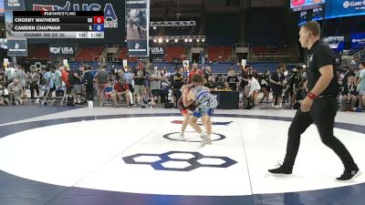 94 lbs Champ. Rd Of 32 - Crosby Mathews, Colorado vs Camden Chapman, Illinois