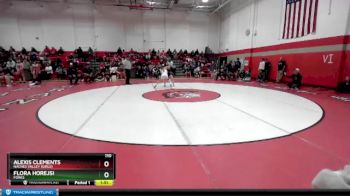 110 lbs Semifinal - Flora Horejsi, Forks vs Alexis Clements, Naches Valley (Girls)