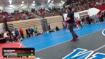 120 lbs Champ. Round 2 - Jayce Bowman, Tri-County High School vs Eli Katsaros, Red Cobra WA