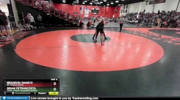 215 lbs Champ. Round 2 - Brian Petrancosta, Carol Stream (GLENBARD NORTH) vs Brandon Swartz, St. Charles (EAST)