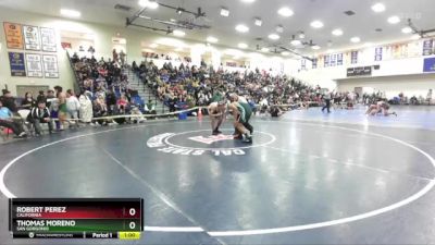 150 lbs Cons. Round 1 - Robert Perez, California vs Thomas Moreno, San Gorgonio