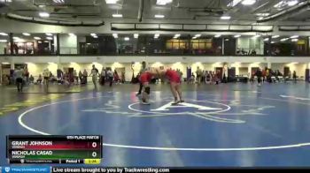 197 lbs 5th Place Match - Grant Johnson, Wabash vs Nicholas Casad, Wabash