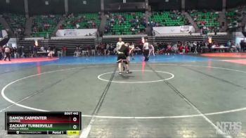 6A 120 lbs Quarterfinal - Zackary Turberville, Muscle Shoals vs Damon Carpenter, Decatur