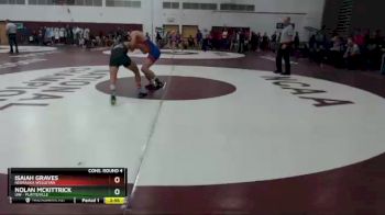 125 lbs Cons. Round 4 - Isaiah Graves, Nebraska Wesleyan vs Nolan McKittrick, UW - Platteville