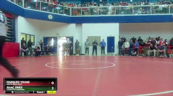 165 lbs Quarterfinal - Isaac Sinks, Lafayette Harrison vs Marques Young, South Bend Riley