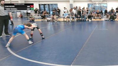 49 lbs Cons. Semis - Reed Russell, Sandpoint Legacy Wrestling Club vs Lyam McKee, Uintah Wrestling
