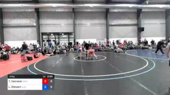 43 kg Semifinal - Tyler Dekraker, Gitomer vs Logan Stewart, Quest 1