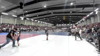 58 lbs Quarterfinal - Ysabel Gutierrez, Relentless vs Mila Gutierrez, Top Rank