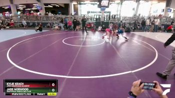 136 lbs 3rd Place Match - Kylie Keach, Apex Grappling Academy vs Jade Norwood, Righteous Wrestling Club