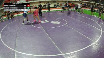 BOYS HIGH SCHOOL FS-285 lbs Champ. Round 1 - David Summers, Hawaii vs Jaeden Rodriguez, California