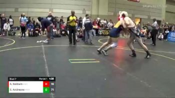 200 lbs Round 3 (6 Team) - Steven Andreone, Peer Pressure vs Andrew Baldwin, Ring Finger Wrestling