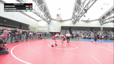 128-I lbs Round Of 16 - Landon Pallies, Seagull Wrestling Club vs Evan Closterman, Yale Street