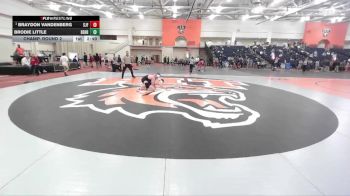 197 lbs Champ. Round 2 - Braydon Vandenberg, St. John Fisher vs Brodie Little, Penn State Behrend
