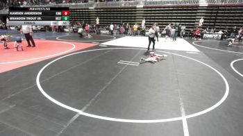 46 lbs Final - Kamden Anderson, Kimball WC vs Brandon Trout Jr., Western Nebraska Elite