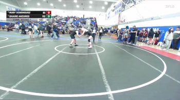 140 lbs Cons. Round 7 - Ruby Dominguez, Mira Costa vs Shaire Anzures, Pacifica/Oxnard