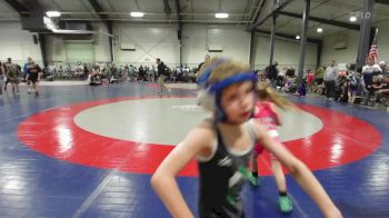 45 lbs 3rd Place - Attley Stevens, Level Up vs Brooklyn McLeod, Storm Wrestling Center Blue