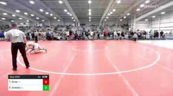 152 lbs Consi Of 64 #2 - Tristan Drier, WI vs Porter Gresko, NV