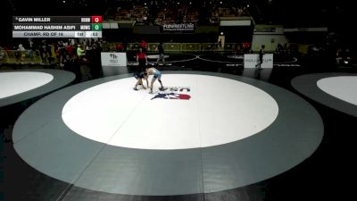 74 lbs Champ. Rd Of 16 - Gavin Miller, RBWC (Rancho Bernardo Wrestling Club) vs Mohammad Hashim Asifi, Mad Dawg Wrestling Club