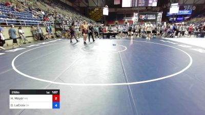 215 lbs Cons 64 #2 - Hank Meyer, MN vs Devin LaCroix, OK