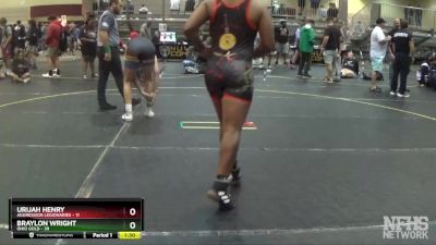 170 lbs Finals (8 Team) - Braylon Wright, Ohio Gold vs Urijah Henry, Aggression Legionaries