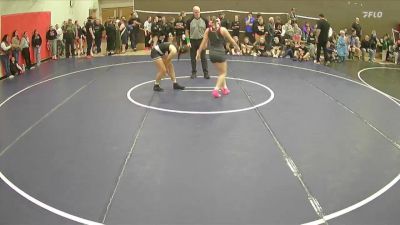 135 lbs Champ. Round 1 - Zoey Pulver, Auburn vs Jakiah Pittman, Thurston