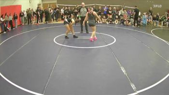 135 lbs Champ. Round 1 - Zoey Pulver, Auburn vs Jakiah Pittman, Thurston