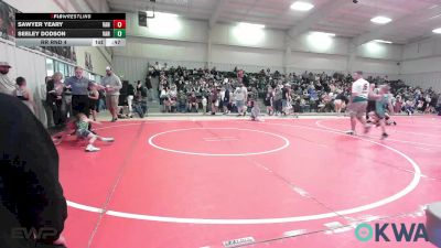 52 lbs Rr Rnd 4 - Seeley Dodson, Van Buren Matdawgs vs Sawyer Yeary, Van Buren Matdawgs