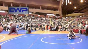 100 lbs Quarterfinal - Bregg Murphree, Bentonville Wrestling Club vs Weston Morrison, Blazing Yetis Wrestling Club