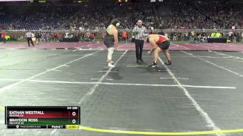 D4-285 lbs Quarterfinal - Eathan Westfall, Reading HS vs Braydon Ross, Decatur HS