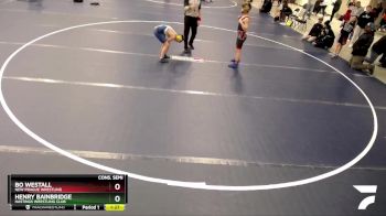 93 lbs Cons. Semi - Bo Westall, New Prague Wrestling vs Henry Bainbridge, Hastings Wrestling Club