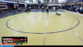 197 lbs Champ. Round 2 - Peyton Smith, Concordia (WI) vs Bryan Romero, Lakeland