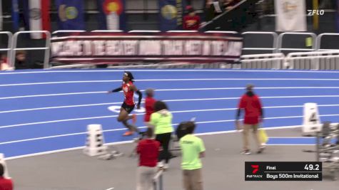 High School Boys' 500m, Prelims 1