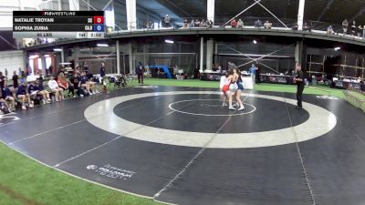 95 lbs Natalie Troyan, South Carolina vs Sophia Zubia, California Blue