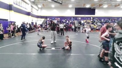 75 lbs Round 2 - Roxanna Hannah, KC Elite Training Center vs Eli Lee, Tiger Wrestling